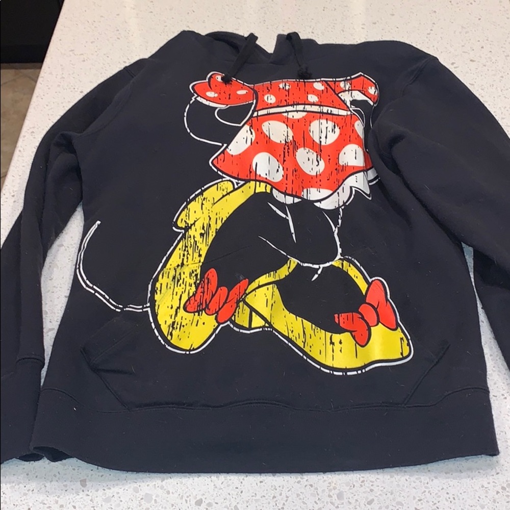 Well loved Disneyland Minnie hoodie *Medium*